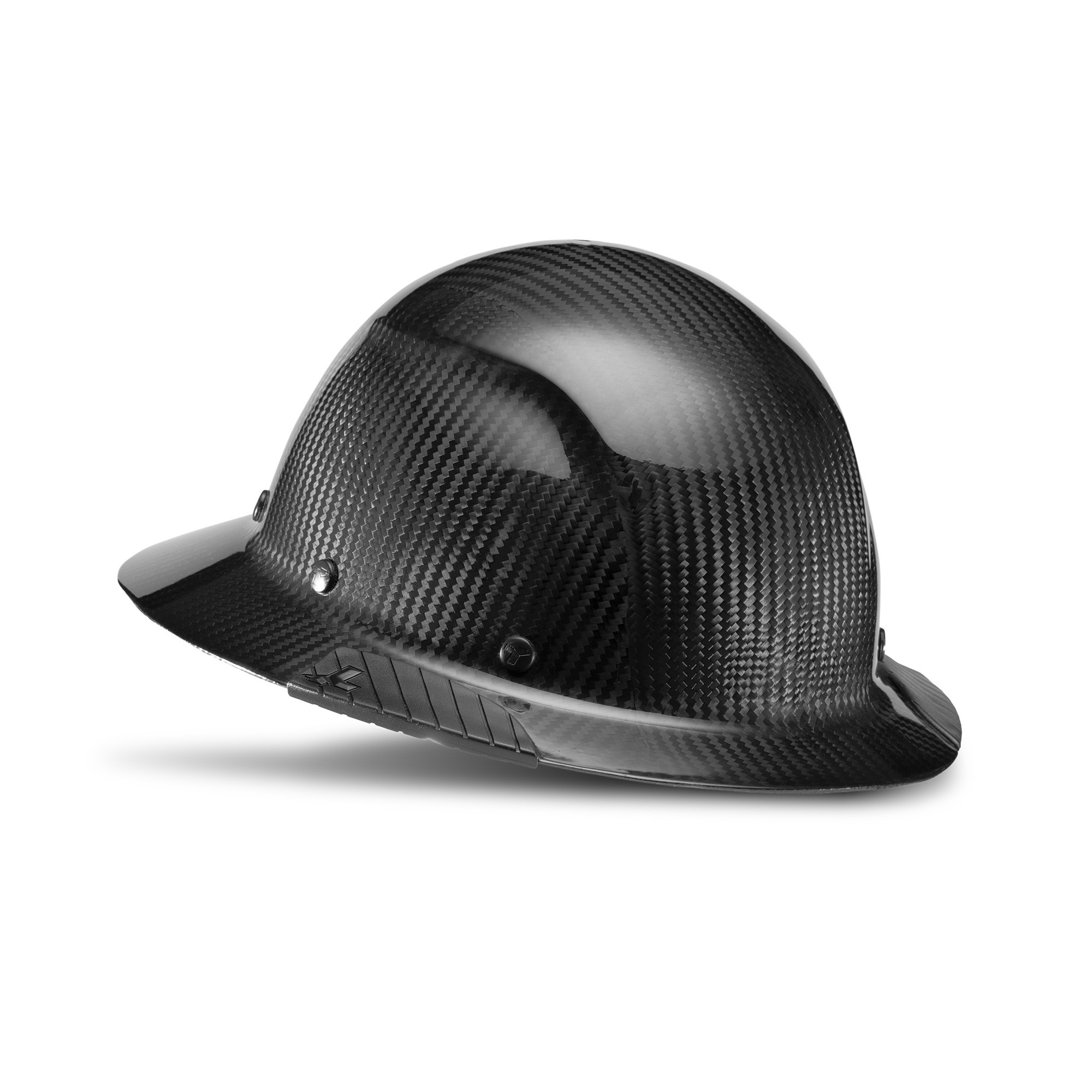 LIFT Safety, DAX Carbon Fiber Full Brim (Black), Model# HDC-15KG